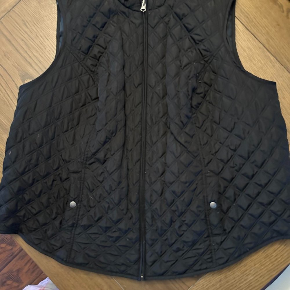 Croft & Barrow Womens Quilted Vest